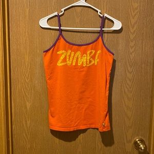 Vintage Zumba Instructor Tank Top Size Lovely